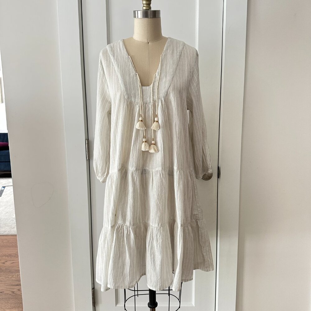 Pink Chicken Women’s Tiered Short Coverup Dress